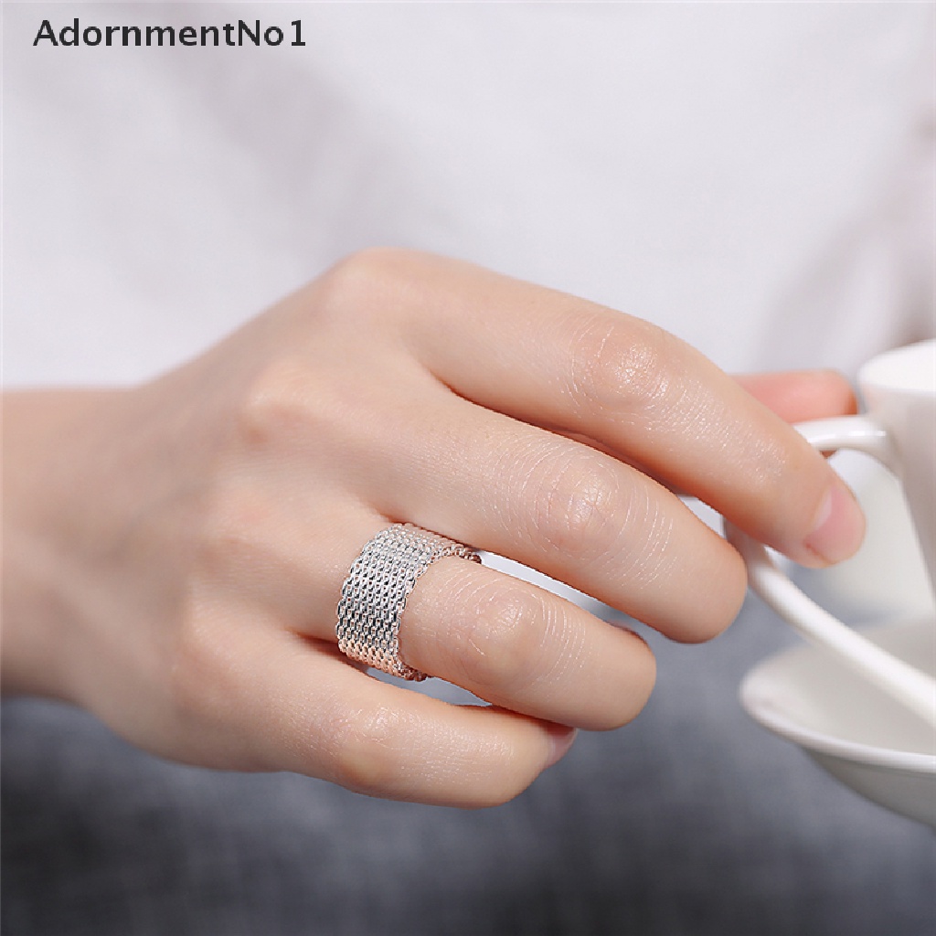 (AdornmentNo1) Cincin Wanita Desain Anyaman Untuk Pernikahan / Pertunangan / Hadiah