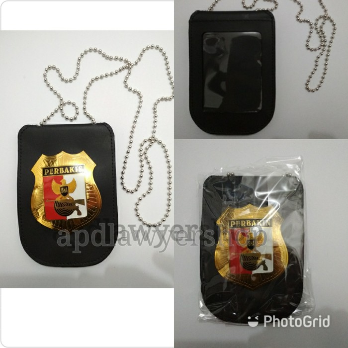 

Name Tag Id Card Dompet Kalung Lencana PERBAKIN Originalkwalitas bagus