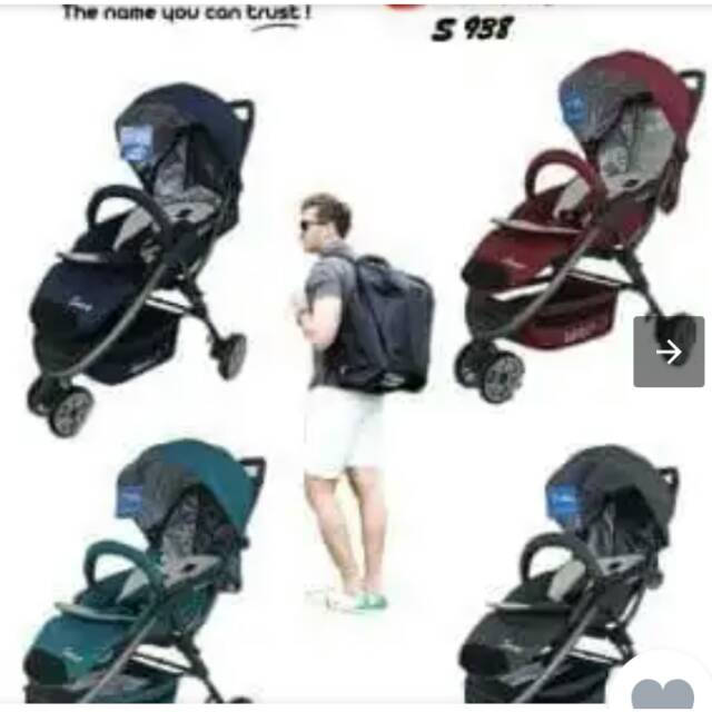 Stroller baby elle S983 second