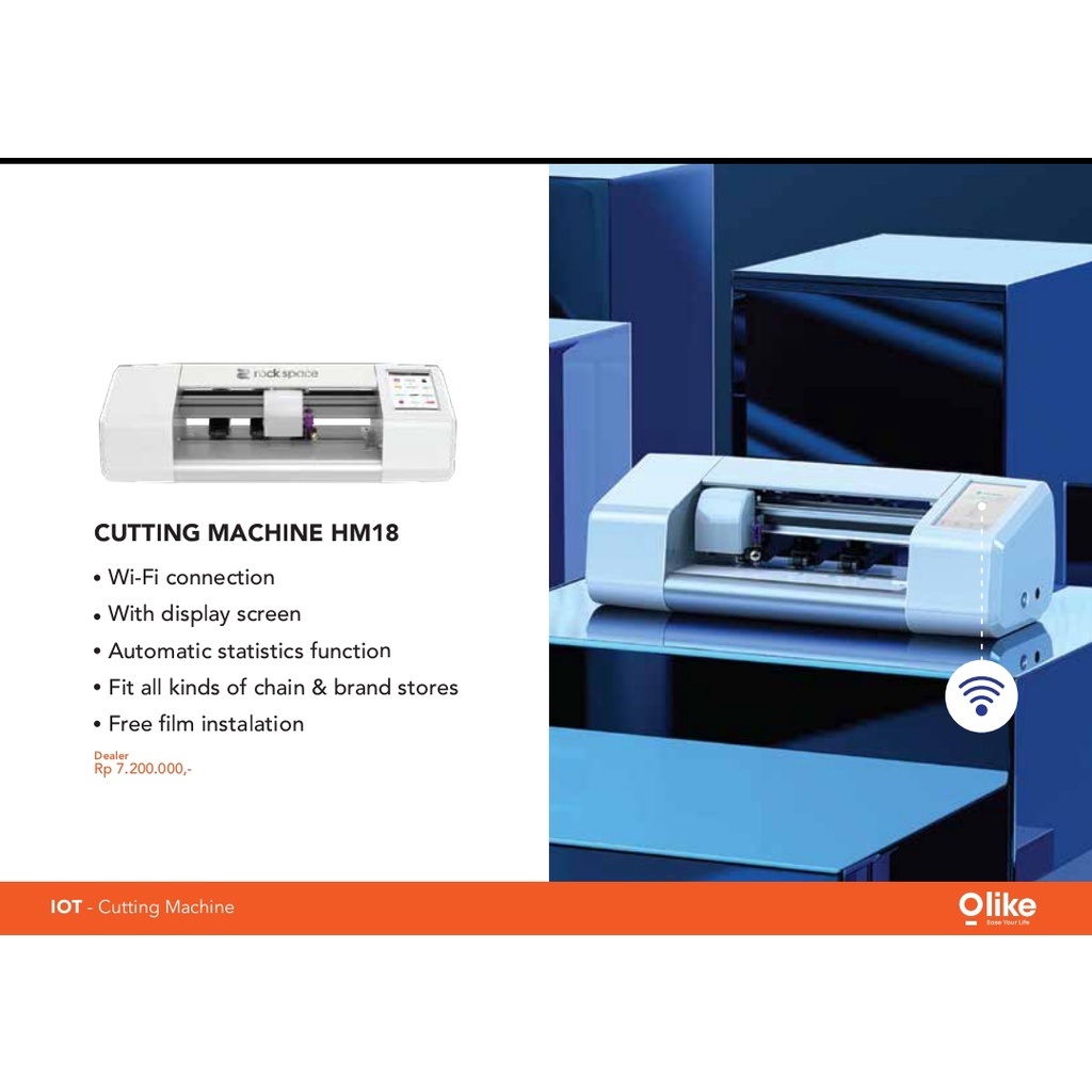 Oase Rockspace Mesin Cutting Hidrogel anti gores smart plotter HM18