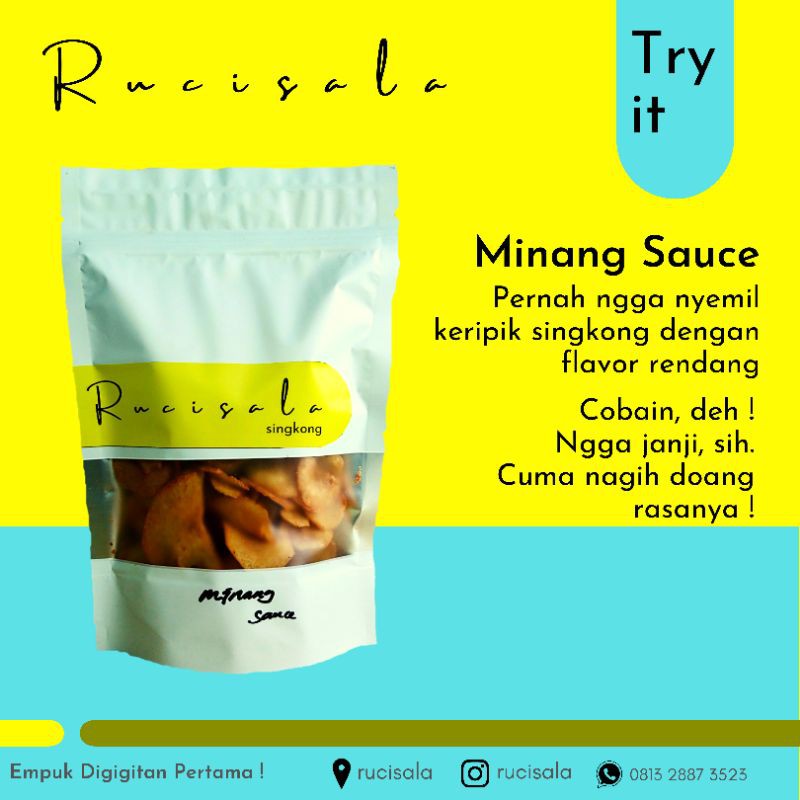 

[ Keripik Singkong ] Rucisala - Beli 10 free 3 isi (13pcs)