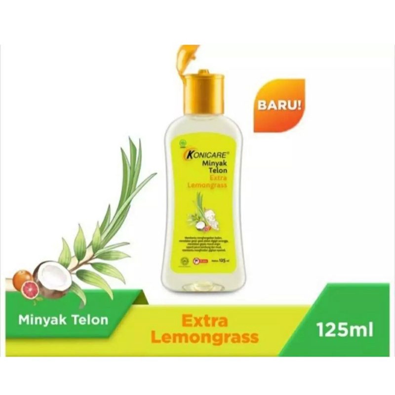 Minyak Telon Konicare Original 125ml Extra Lemon Grass TELON Bayi Konicare