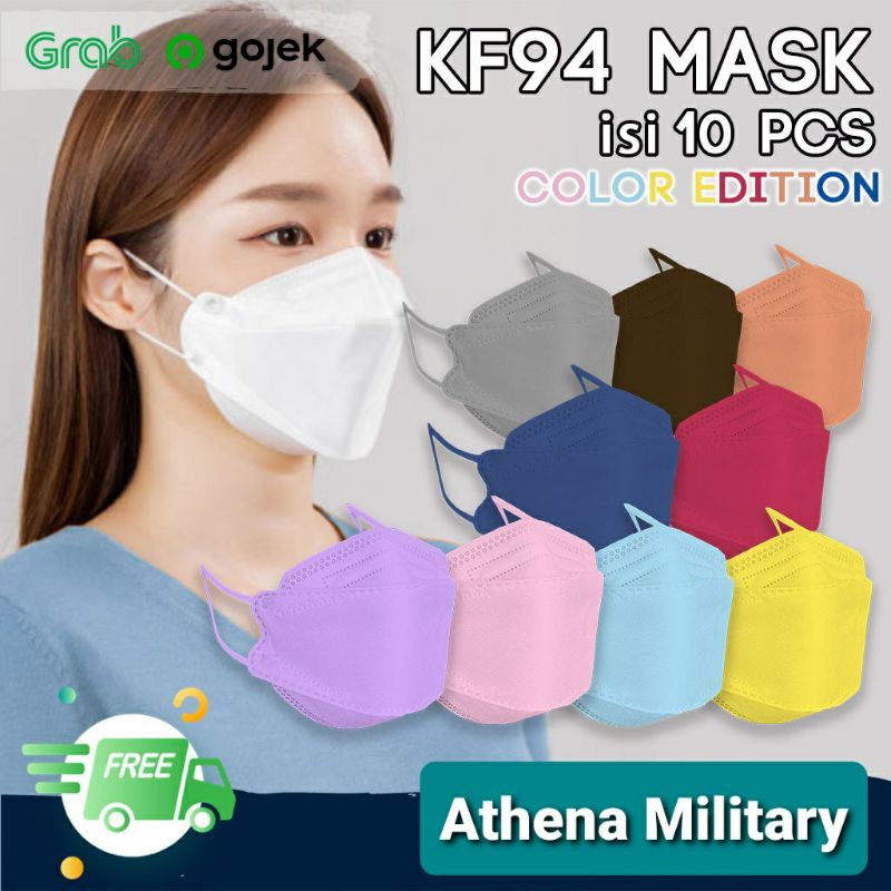 Masker KF94 Korea 4 ply impor isi 10 pcs High Quality