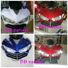 Headlamp reflektor lampu depan r25 mini replika pnp vixion Xabre byson