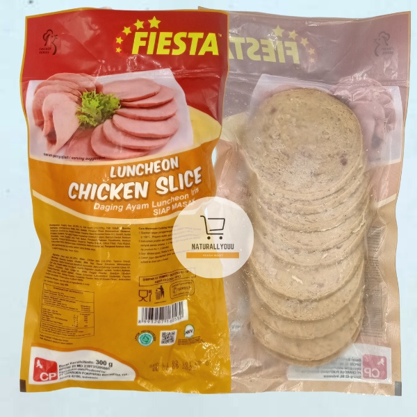 Fiesta Chicken Slice 300gr Luncheon