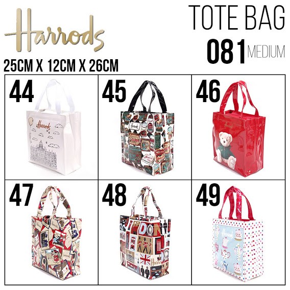 Tote Bags Remaja Harrods 081 Medium - Skoola