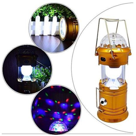 [ CC ] Lampu Lentera Disko magic Cool Camping Light LED