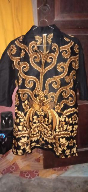 Maura Couple - Sania Ruffle Batik Couple Ori Ndoro Jowi Garansi Termurah Shopee - Kebaya Modern