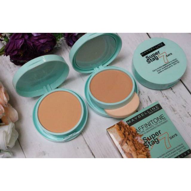 Promo Bedak Maybelline 2in1 Super Stag 7 Day 2in1 Padat Dan Basah