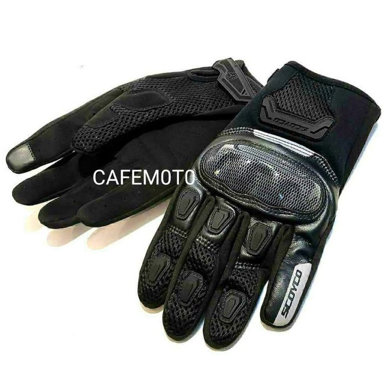 Scoyco MC64-2 Gloves - Sarung Tangan MC 64 2 support Touch screen karbon 642 mc64