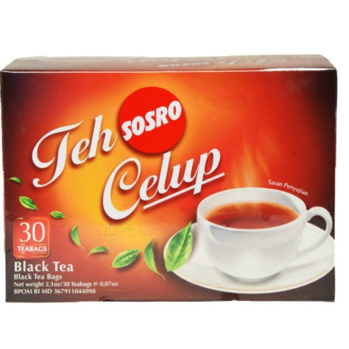 

Teh Celup Sosro Isi 30 Pcs
