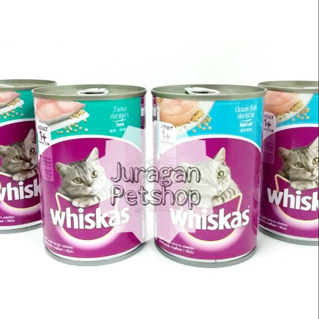 Whiskas KALENG Adult 400gr|Tuna/OceanFish|Makanan Basah Kucing|Whiskas Murah