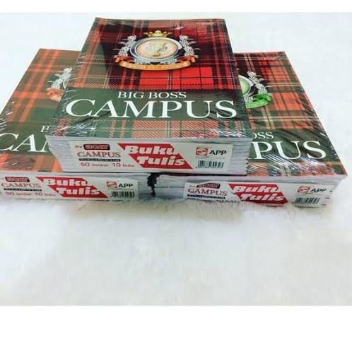 

Berkualitas 1 Pack Isi 10 Pcs Buku Tulis Big Boss Campus 50 Lembar 시