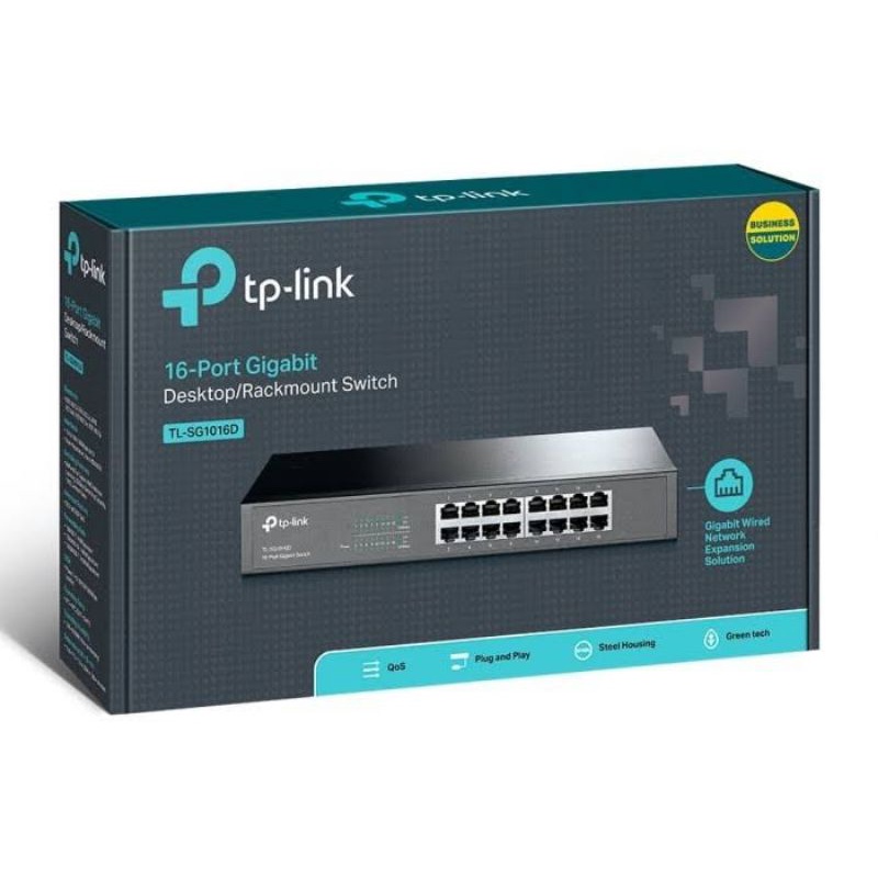 SWITCH HUB 16 PORT GIGABIT TP-LINK