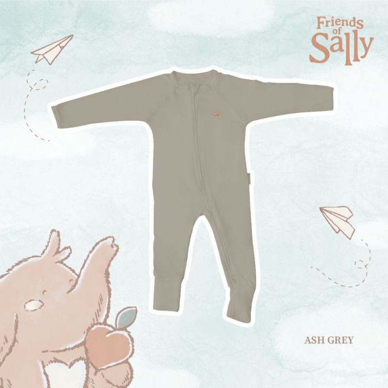 Jumpsuit Friends Of Sally baju tidur anak soft lembut baju tidur bayi natural bamboo