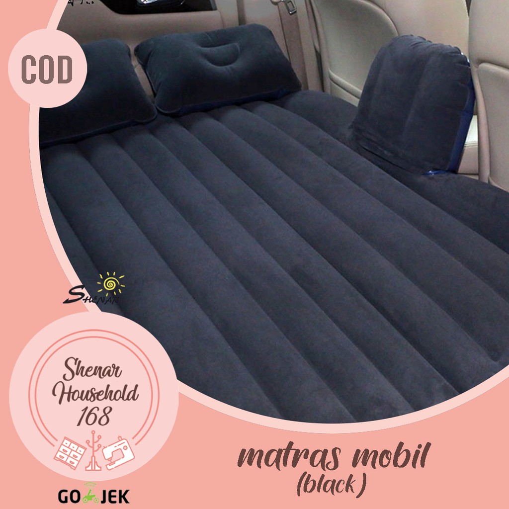 KASUR MOBIL/ MATRAS SERBAGUNA/ AIR BED KASUR ANGIN MOBIL /MATRAS MOBIL + POMPA, SHENAR