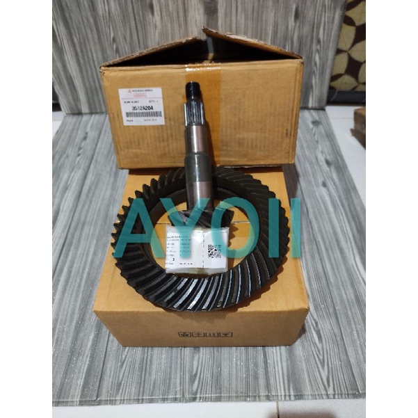 Gear Set Gardan Belakang Mitsubishi Pajero Sport GLX Triton GLS 4x4 4WD 11x45 Original