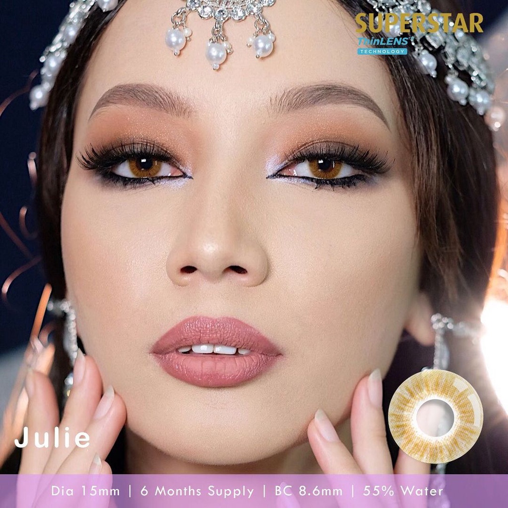 Superstar Julie lensa warna softlens premium