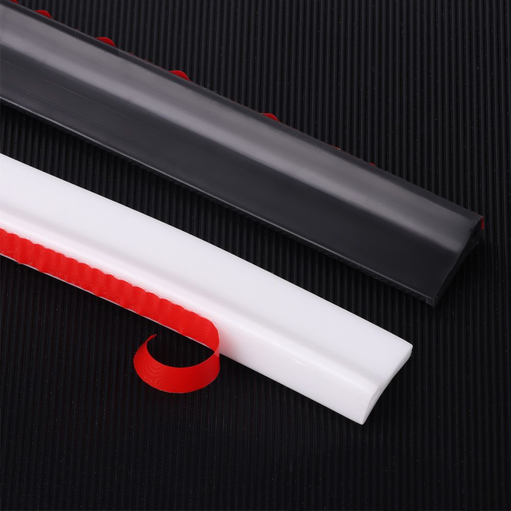 PREVALENT Shower Dam Barrier Water Retaining Strip Bathroom Accessories Self-Adhesive Water Stopper Flood Barrier Non-slip Bendable Silicone Dry and Wet Separation Shower Dam Door Bottom Sealing Strip/Multicolor