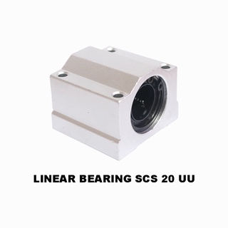 EELIC LBB-SCS20UU Linear bearing block scs 20uu dengan ukuran lubang besi 20 mm 3d printer