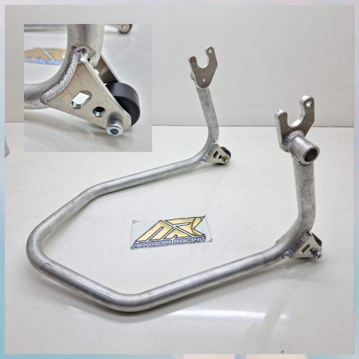 Murah Paddock Catok Almunium Untuk Motor Drag Bike Ban Kecil Elegan