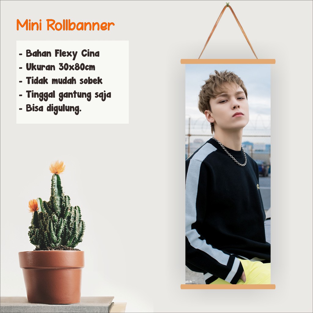 Mini Roll Banner Vernon Seventeen