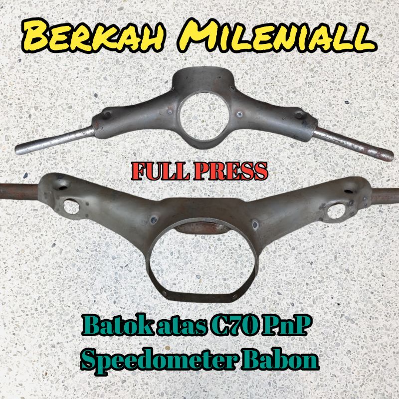 Batok kepala atas c70 racing pnp speedometer babon digital