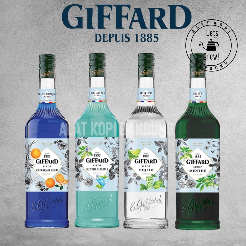 

Giffard Syrup 1L / syrup Giffard 1000ml Flavour Mojito