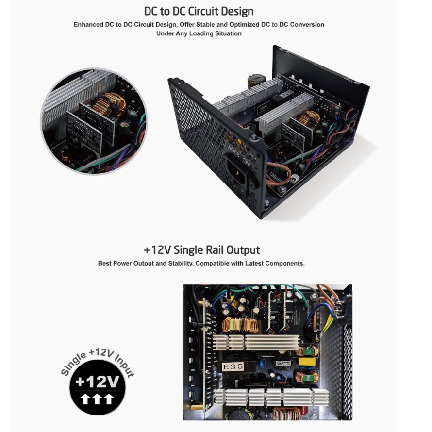 Power supply Xigmatek 650w 80+ bronze full modular Hydra M - PSU 80 plus bronze 650 watt