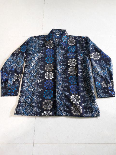 Kemeja Lengan Panjang Batik Anak,tannisa Collection