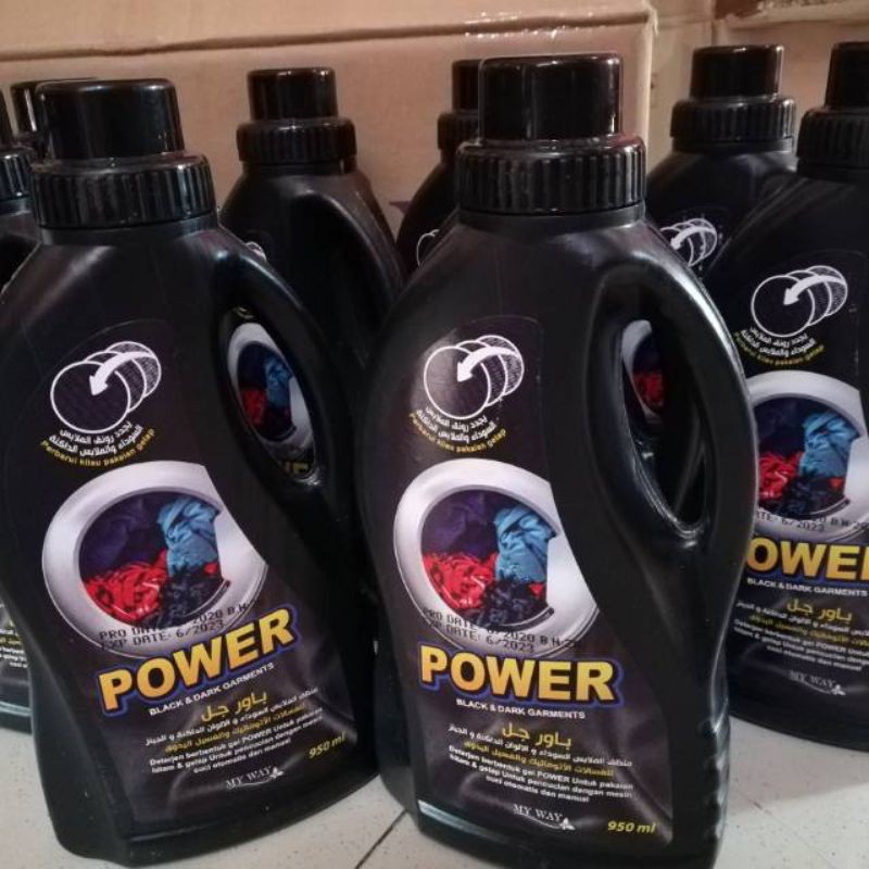 MY WAY POWER BLACK & DARK GARMENTS - Detergen Pencuci Pakaian