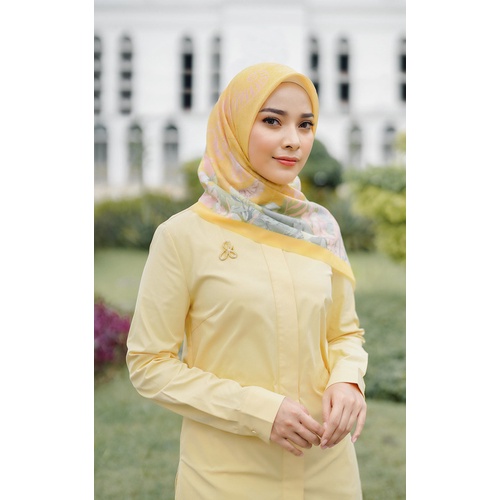 ARSSCARF Avanti - Sun Flower (Voal Square) / Hijab Segi Empat