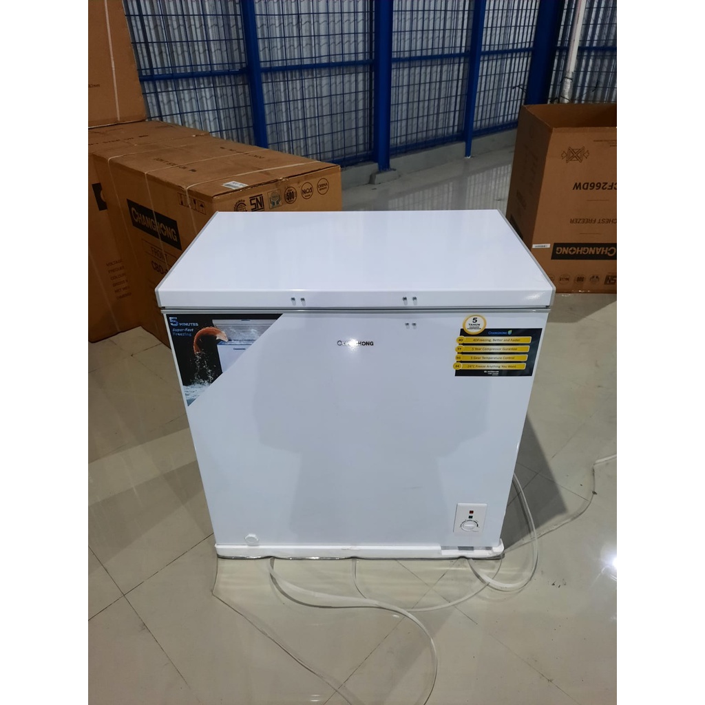 CHANGHONG FCF 266 DW CHEST FREEZER BOX 199 L LEMARI PEMBEKU 199 LITER