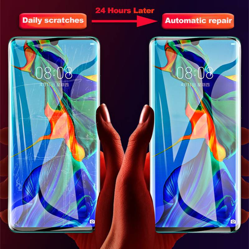 3pcs 900D Screen Protector For Huawei P40 Pro P20 lite P30 Pro Hydrogel Film For Mate 20 30 Pro Protective Soft Film Not Glass