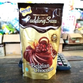 nutrijel PUDING susu rasa Belgian Chocolate Belgian Coklat 130 Gram