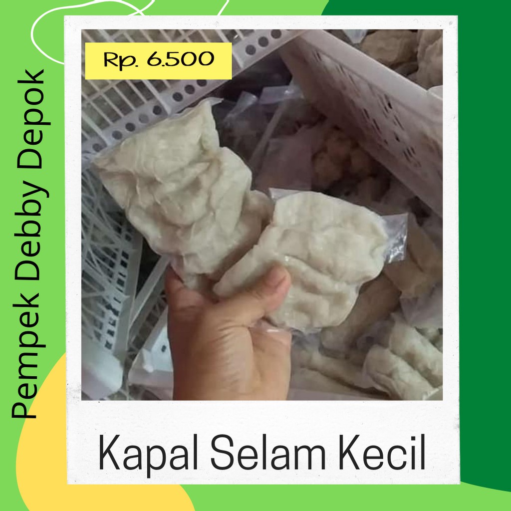 

Pempek Debby Depok | Pempek Kapal Selam Kecil Satuan |Mpek Mpek Palembang|Empek empek Frozen Food Halal