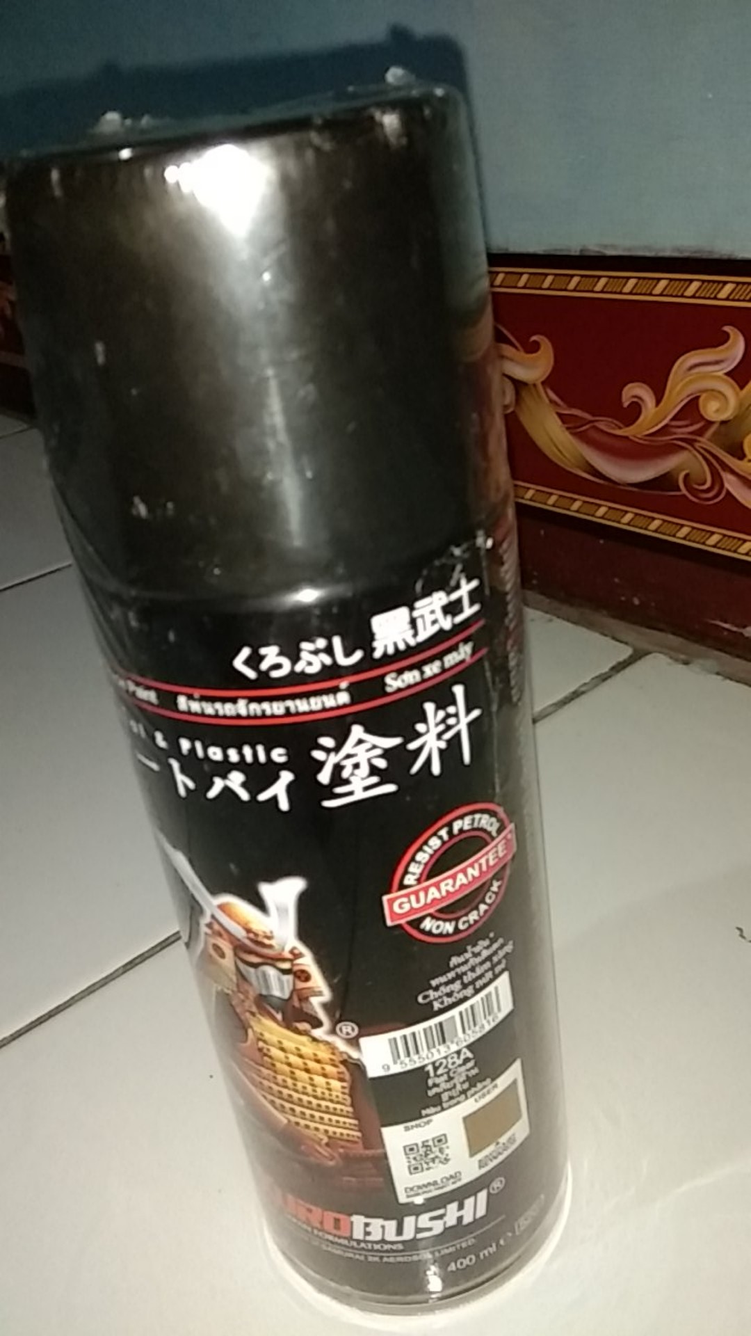 Samurai Paint Flat Clear 128 A Clear Doff - Cat Semprot