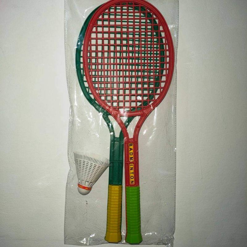 MAINAN ANAK RAKET BADMINTON SET / MAINAN ANAK OLAH RAGA BULU TANGKIS PLASTIK PROMO TERMURAH COD