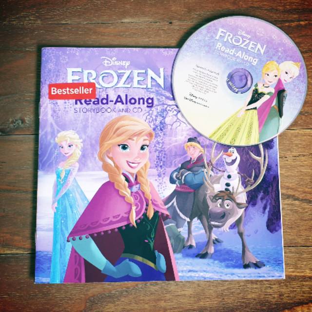 Buku Frozen dengan CD