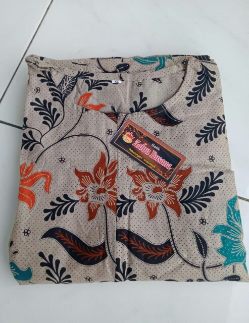 Gamis Batik M L Xl & Jumbo