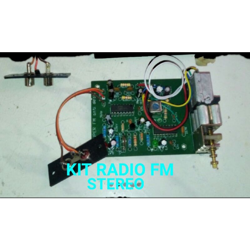 KIT RADIO TUNER FM STEREO ANTI DESIS HIDUP