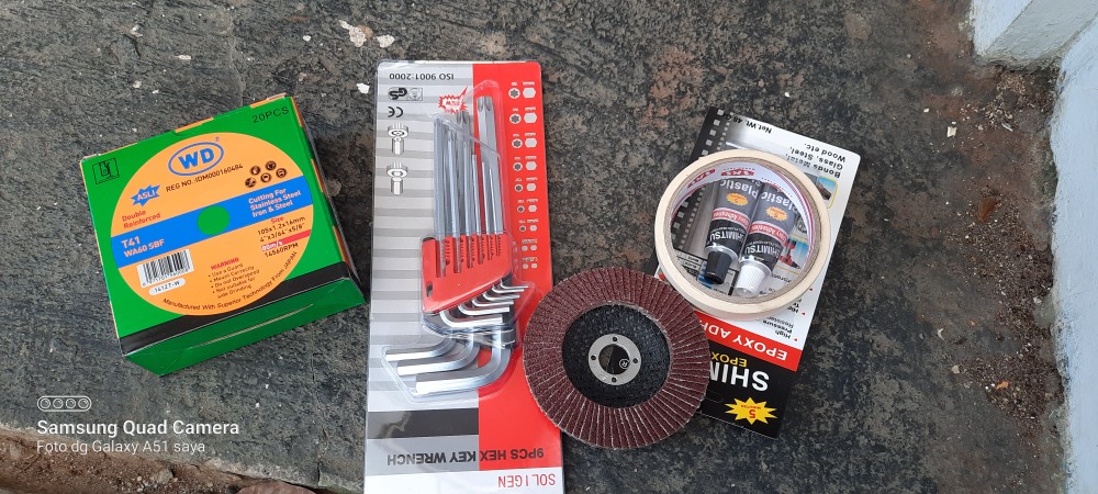 Amplas Susun Gerinda Amplas Flap Disc