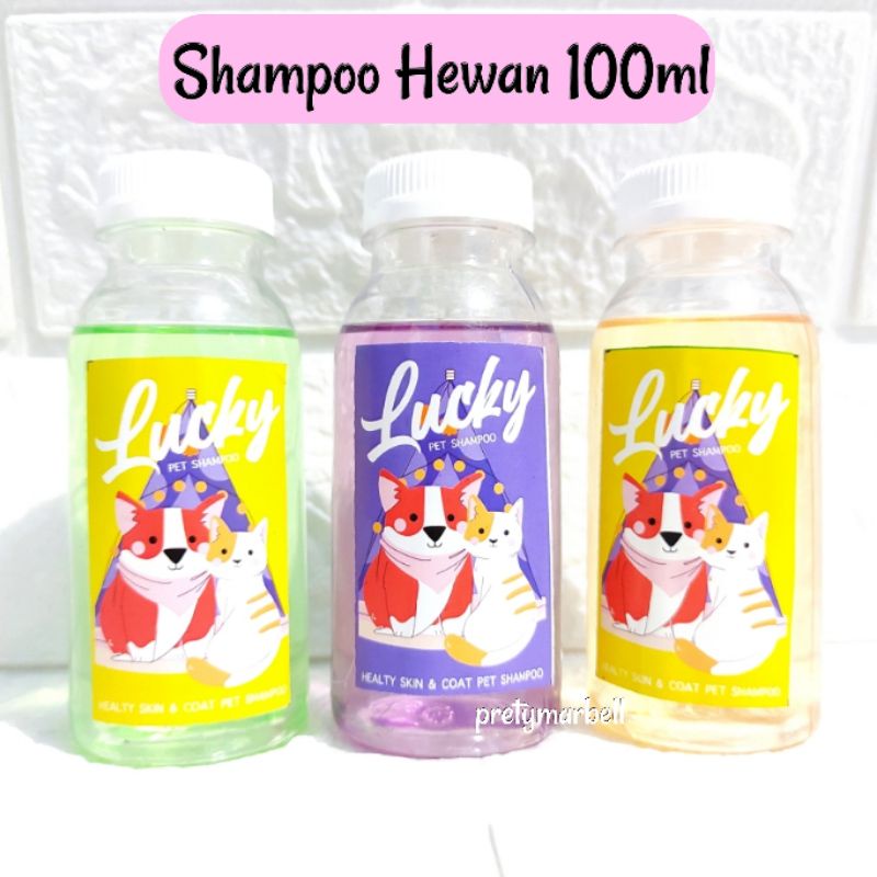 Shampoo Hewan Kucing Anti Jamur Kutu Si Meong 100ml Murah