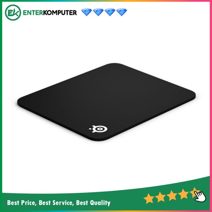 Mousepad SteelSeries QcK Edge - Large (W 450 x L 400 x H 2mm)