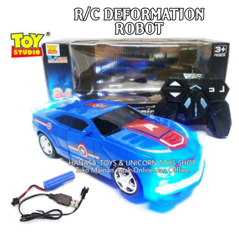 Mobil Remote Control Robot Transformer - Mobil Remot Robot Transformer