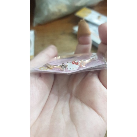Gelang anak balita karakter hello kitty lucu emas asli 700 70% 16K