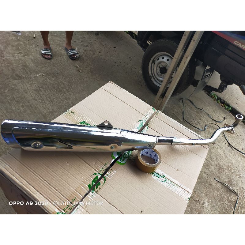 HONDA KARISMA D 125X knalpot standar karisma d x