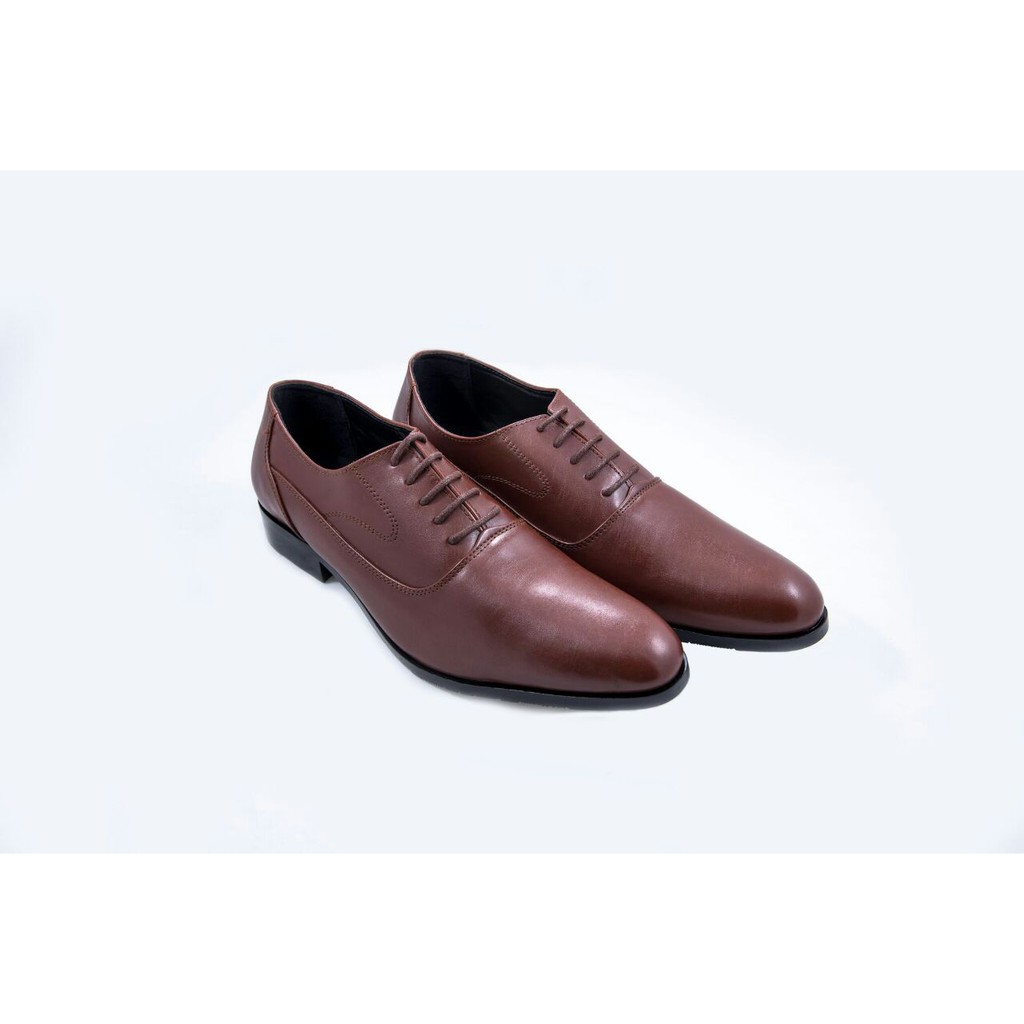 Salvare Shoes - Heritage Oxford Brown - Sepatu Pantofel Pria Warna Coklat Berkualitas