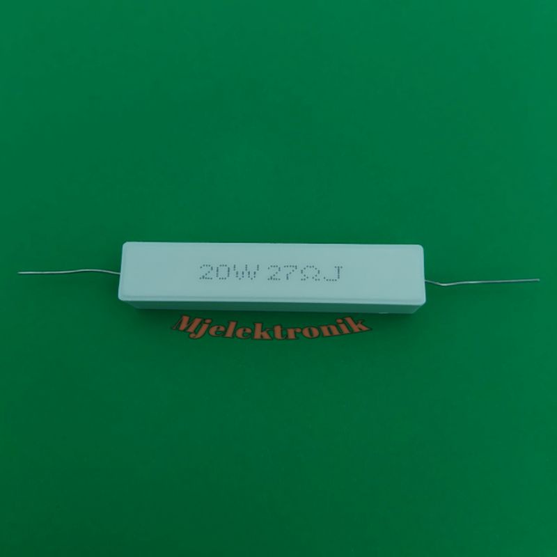 Resistor 20 watt 27Ohm ukuran bisa requst 1-300Ohm