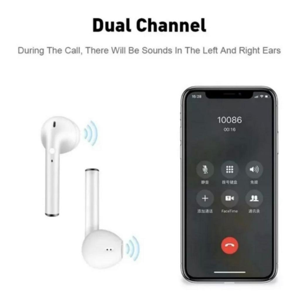 i9s Tws / Headset Bluetooth Earphone i9S Bluetooth BT i9 S Mini Wireless Stereo Audio Music Box Original import premium quality i 9s PROMO SEN